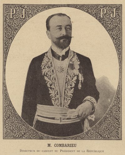 Abel Combarieu, Direktor des Kabinetts des Präsidenten von Frankreich von French School